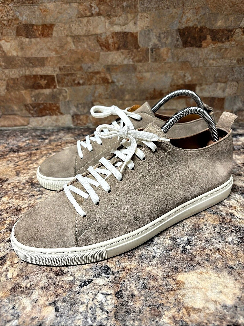 Officina Slowear Suede Low Top Sneakers Size 41 US Size 8